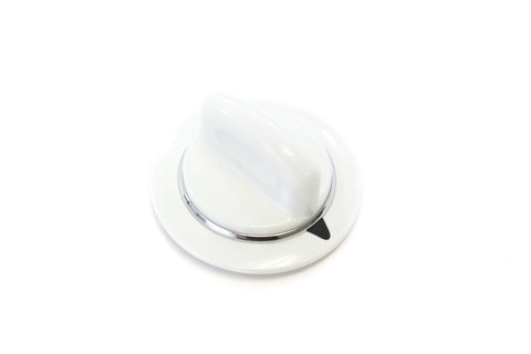 Red Hound Auto 1 White Dryer Timer Control Knob Replacement Compatible with General Electric Hotpoint RCA WE1M654