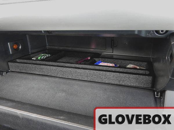 Red Hound Auto Glove Box Organizer Vehicle Organizational System Insert Compatible with Toyota Camry 2012 2013 2014 2015 2016 2017 Black Anti-Rattle