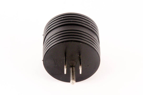 RV Electrical Adapter 15 Amp Male to 30 a Female Plug Round Grip Motorhome