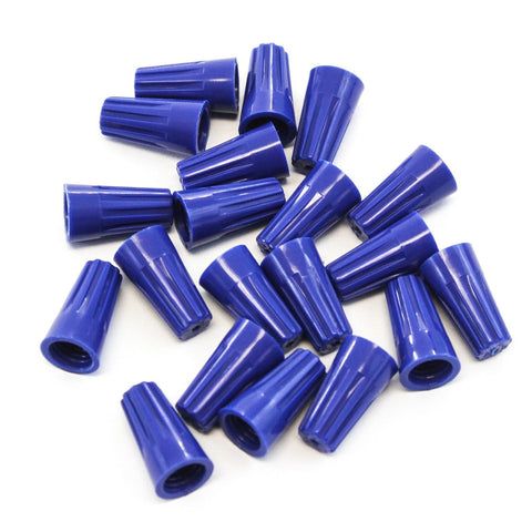 1000 pcs Blue Screw on Wire Connectors Twist-On Easy Screw Pack