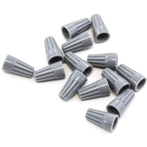 1000 pcs Grey Screw on Wire Connectors Twist-On Easy Screw Pack