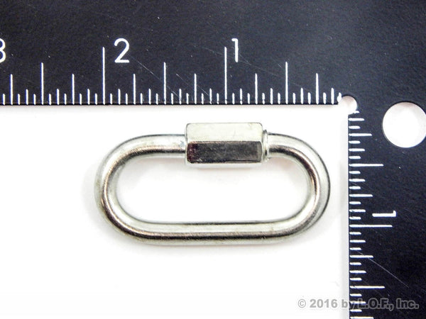 Red Hound Auto 10 Quick Link Chain Rope Cable Strap Connector Rigging 3/16 Inch 4.7mm