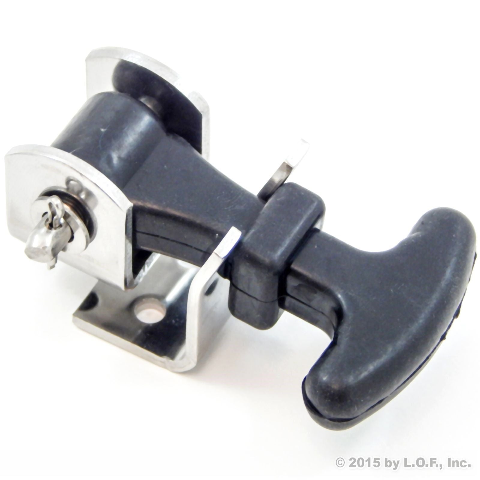 Rubber Hood Latch Catch Hold-Down Kit 2.5 Inch Mini Easy Grip Draw Latch Stainless Steel Brackets and Hardware Replacement 2 1/2 Compartment Luggage Container Battery Box Tiedown LP Bottle Cover