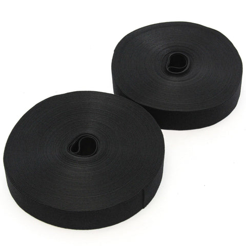 150FT Reusable 1.5 Inch Roll Hook & Loop Cable Fastening Tape Cord Wraps Straps