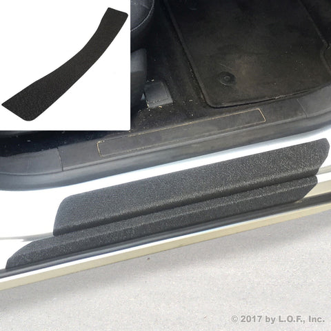 Red Hound Auto Door Entry Guards Bumper Scratch Shield 2013-2017 Compatible with Ford Fusion 11pc Kit Bra Paint Protector
