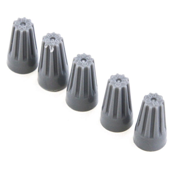 2500 pcs Grey Screw on Wire Connectors Twist-On Easy Screw Pack
