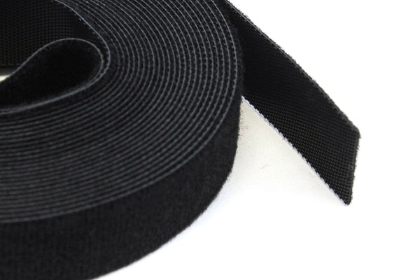 30FT Reusable .5 Inches (1/2 Inches) Roll Hook & Loop Cable Fastening Tape Cord Wraps Straps
