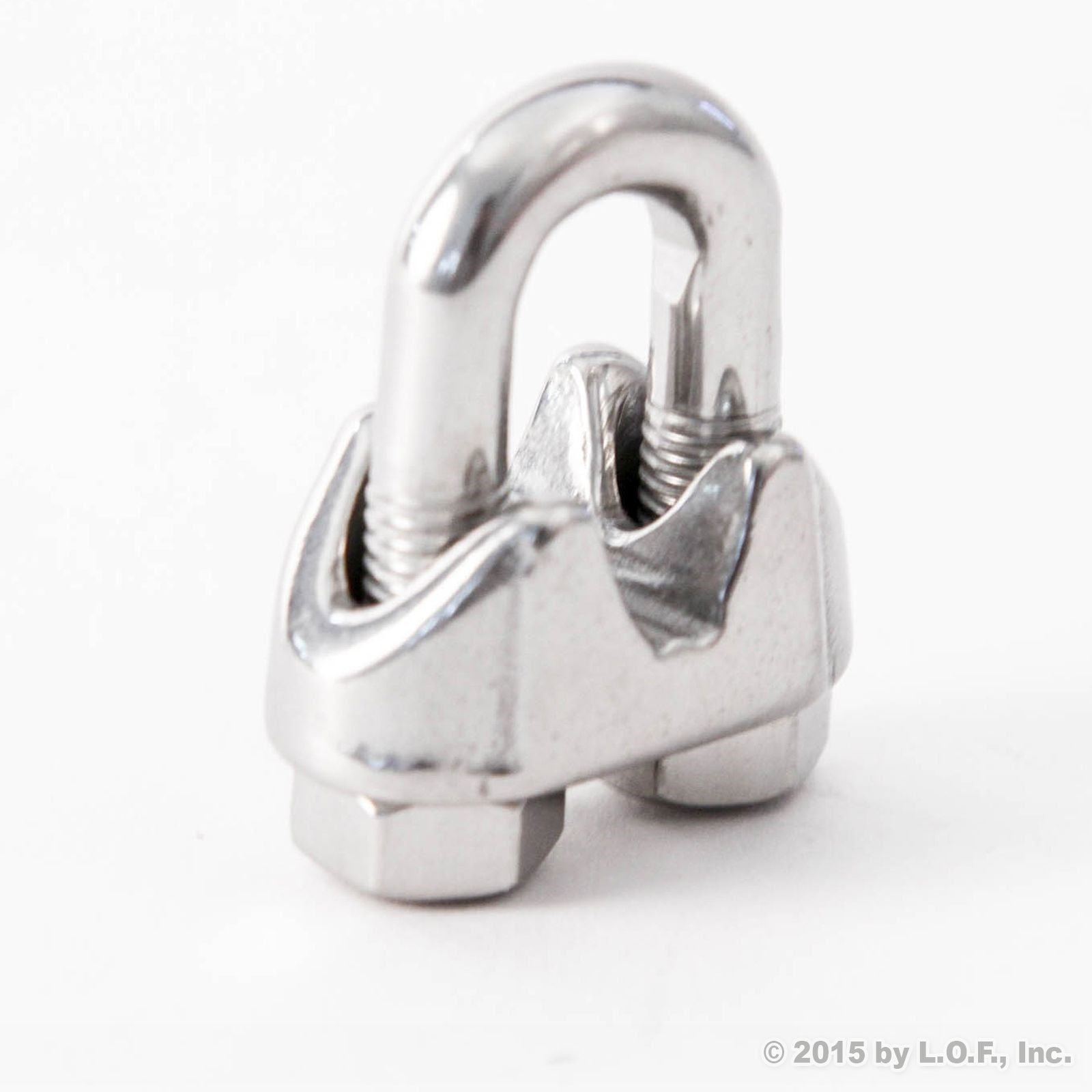Red Hound Auto Malleable Galvanized Wire Rope Cable Clip 5/16 Inches - 8mm Premium