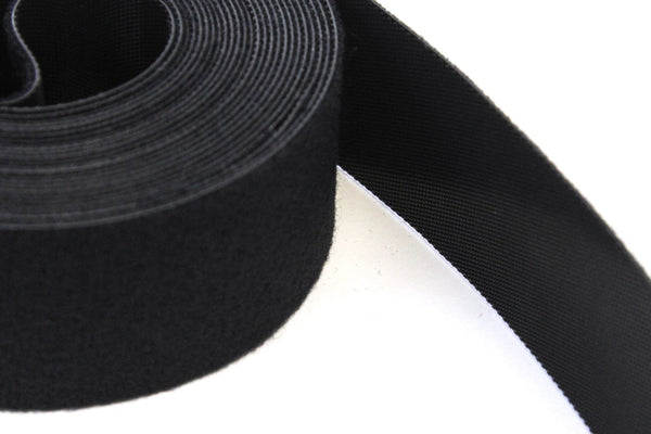 75FT Reusable 1.5 Inch Roll Hook & Loop Cable Fastening Tape Cord Wraps Straps