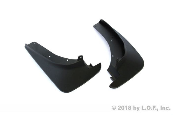 Red Hound Auto Compatible with Ford Explorer 2011-2018 Mud Flaps Splash Guards Front Molded 2pc Pair