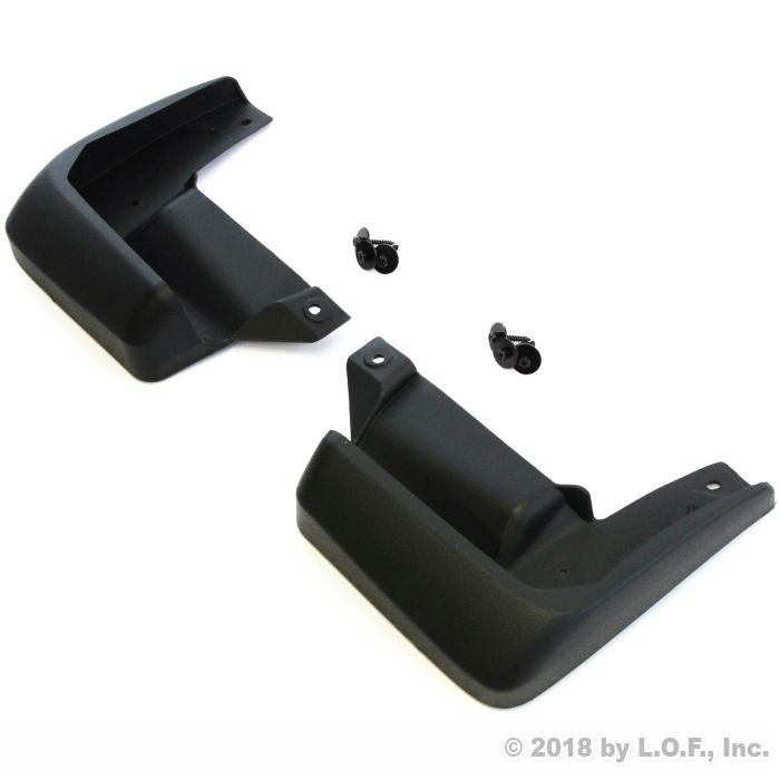 Red Hound Auto Compatible with Honda Civic 2016-2017 Mud Flaps Splash Guards Front Molded 2pc Pair Does not fit Si Models