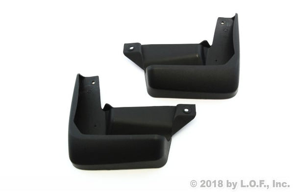 Red Hound Auto Compatible with Honda Civic 2016-2017 Mud Flaps Splash Guards Front Molded 2pc Pair Does not fit Si Models