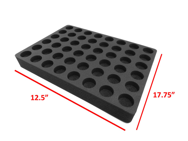 Polar Whale Coffee Pod Storage Organizer Tray Drawer Insert for Kitchen Home Office Waterproof Washable  12.6 X 17.9 X 2 Inches Holds 48 Compatible with Keurig K-Cup