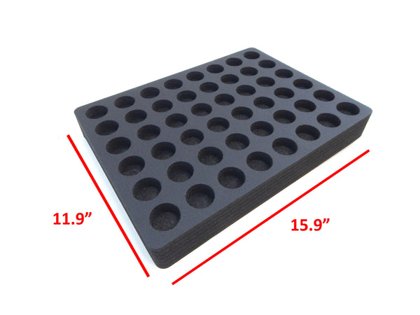 Polar Whale Espresso Capsule Storage Organizer Tray Drawer Insert for Kitchen Home Office Waterproof  11.9 X 15.9 X 2 Inches Holds 48 Compatible with Nespresso Original Originalline