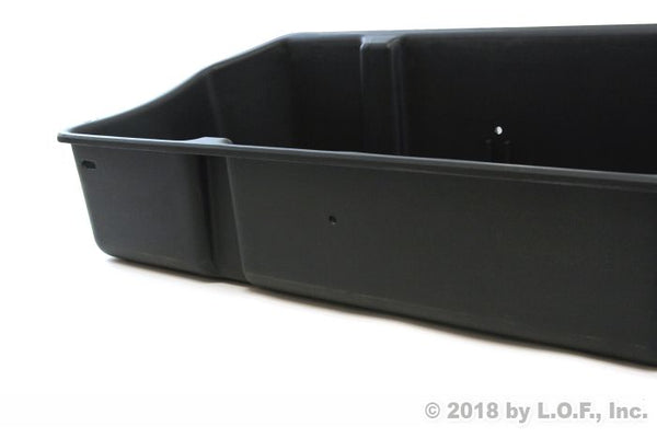 Red Hound Auto Under Seat Storage Box Compatible with Ford F-150 SuperCrew 2015-2022 and SuperDuty F-250 F-350 Crew Cab 2017-2022 Cab Without OEM Underseat Floor Mounted Flip-up Storage System