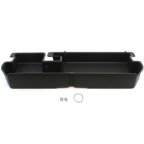 Red Hound Auto Under Seat Storage Box Compatible with Toyota Tundra 2007-2019 Double Cab Without Subwoofer System Double Cab Only