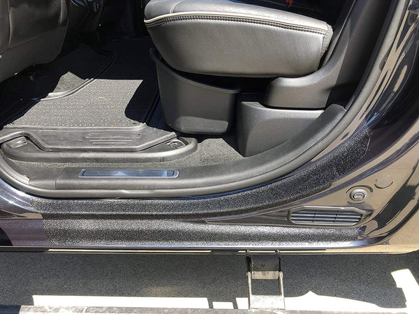 Red Hound Auto Door Entry Guard Scratch Shield Compatible with Ram 1500 2500 3500 2019-2023 Crew Cab 4 Door 6pc Custom Fit Door Sill Scuff Paint Protector