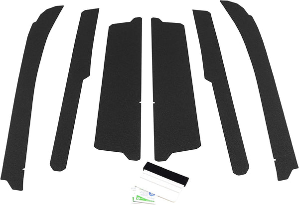 Red Hound Auto Door Entry Guard Scratch Shield Compatible with Ram 1500 2500 3500 2019-2023 Crew Cab 4 Door 6pc Custom Fit Door Sill Scuff Paint Protector