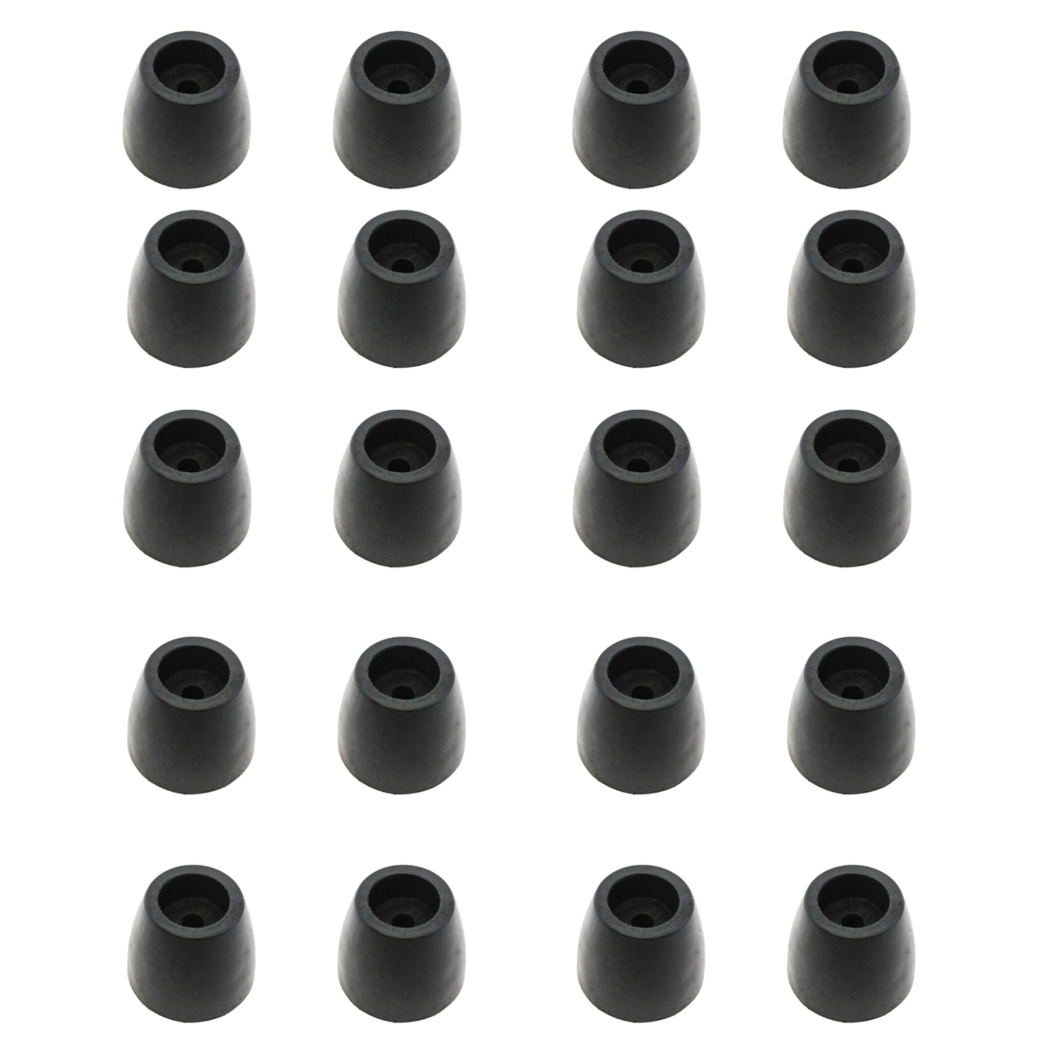 Red Hound Auto 20 Rubber Bumper for Trailer Compatible with Ramp Door Truck 2 Inches Thick Cone Replacement Cargo Stop