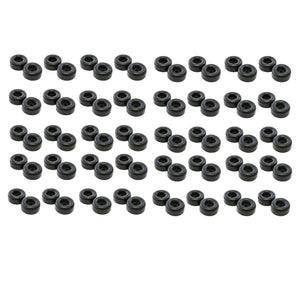 Red Hound Auto 80 Rubber Bumpers for Trailer Compatible with Ramp Door Truck 2.5 Inches Round Replacement Cargo Stop