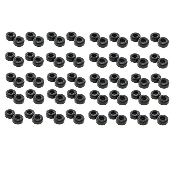 Red Hound Auto 80 Rubber Bumpers for Trailer Compatible with Ramp Door Truck 2.5 Inches Round Replacement Cargo Stop