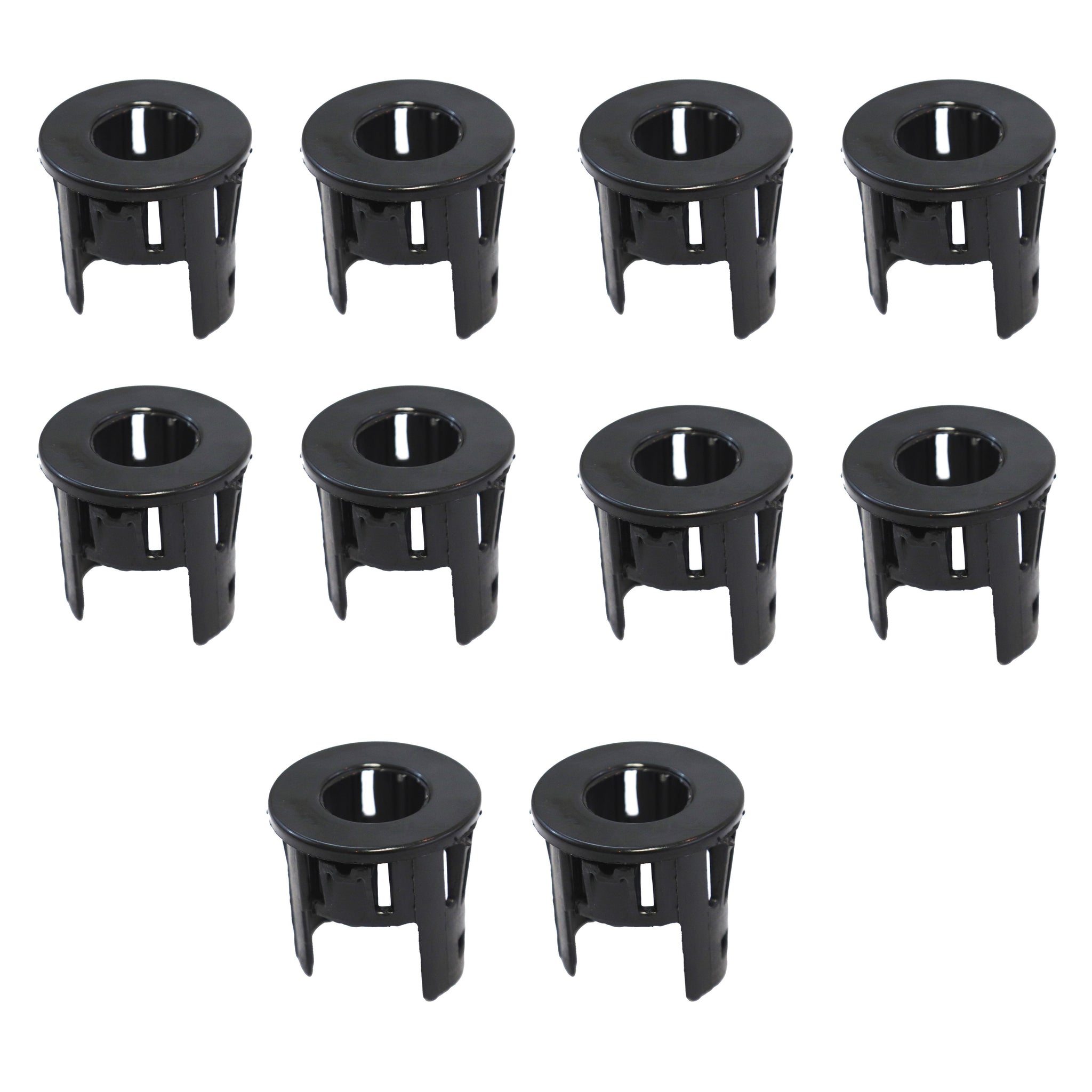 Red Hound Auto 10 Parking Assist Sensor Bezels for Outer Bumper Compatible with Dodge Ram 1500 2014-2018, 1500 Classic 2019 (for Front or Rear Bumper) Set