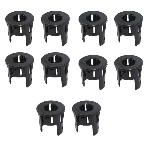 Red Hound Auto 10 Parking Assist Sensor Bezels for Outer Bumper Compatible with Dodge Ram 1500 2014-2018, 1500 Classic 2019 (for Front or Rear Bumper) Set