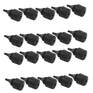 Red Hound Auto 20 Fuel Filler Door Rubber Stop Bumpers Cushion Stopper Compatible with Chevy GMC (1999-2006 Silverado, 2004-2012 Colorado, 2000-2006 Yukon)