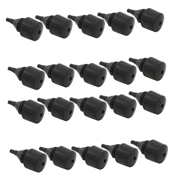 Red Hound Auto 20 Fuel Filler Door Rubber Stop Bumpers Cushion Stopper Compatible with Chevy GMC (1999-2006 Silverado, 2004-2012 Colorado, 2000-2006 Yukon)