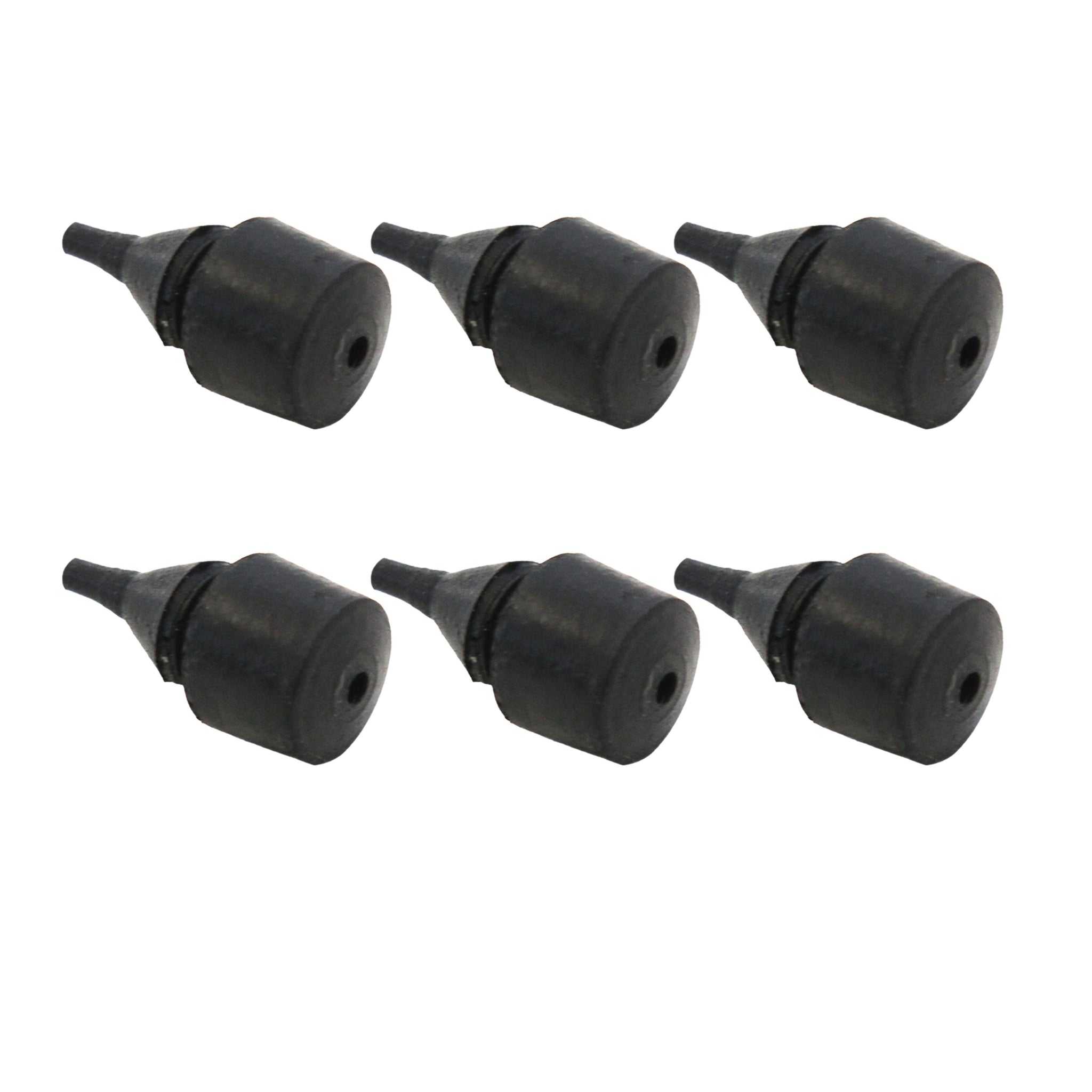 Red Hound Auto 6 Fuel Filler Door Rubber Stop Bumpers Cushion Stopper Compatible with Chevy GMC (1999-2006 Silverado, 2004-2012 Colorado, 2000-2006 Yukon)