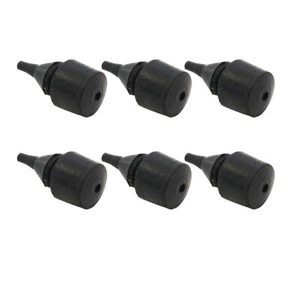 Red Hound Auto 6 Fuel Filler Door Rubber Stop Bumpers Cushion Stopper Compatible with Chevy GMC (1999-2006 Silverado, 2004-2012 Colorado, 2000-2006 Yukon)
