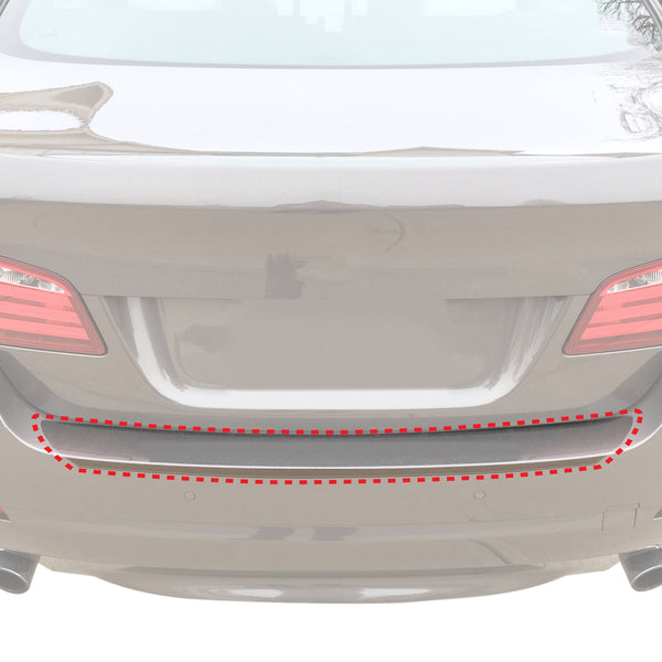 Red Hound Auto Rear Bumper Paint Protection Film 2011-2016 Compatible with BMW (5 Series 520i 528i 530i 535i 550i 535d) 1pc Custom Guard Clear Applique Cover Self Healing Invisible Cover Wet Install