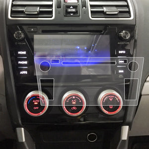 Red Hound Auto Touch Display Protector 2016-2018 Compatible with Subaru Forester Starlink Screen Saver 1pc Custom Fit Invisible High Clarity Minimizes Fingerprinting 7 Inch