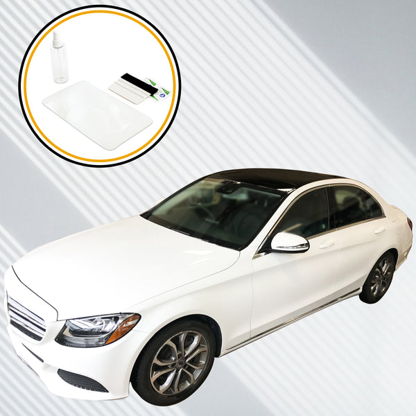 Red Hound Auto 2 Compatible with Mercedes-Benz 2015-2018 C 300 COMAND Screen Saver 2pc Invisible High Clarity Touch Display Protector Minimizes Fingerprints 8.4 Inch
