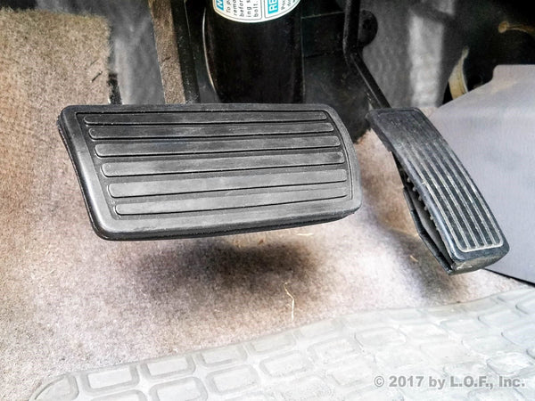 Red Hound Auto Brake Pedal Pad Rubber Cover for Compatible with Honda Acura Automatic Only Transmission A/T