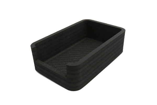 Polar Whale Food Storage Organizer Bin Tray for Kitchen Refrigerator Freezer Pantry Cabinet Cupboard for Food Produce Drinks Waterproof Washable  7" Wide x 11" Long
