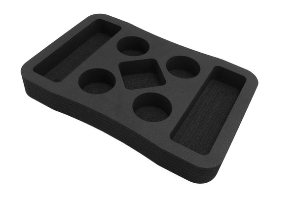 Polar Whale Floating Drink Holder Refreshment Table Tray for Pool or Beach Party Float Lounge Durable Foam 7 Compartment UV Resistant