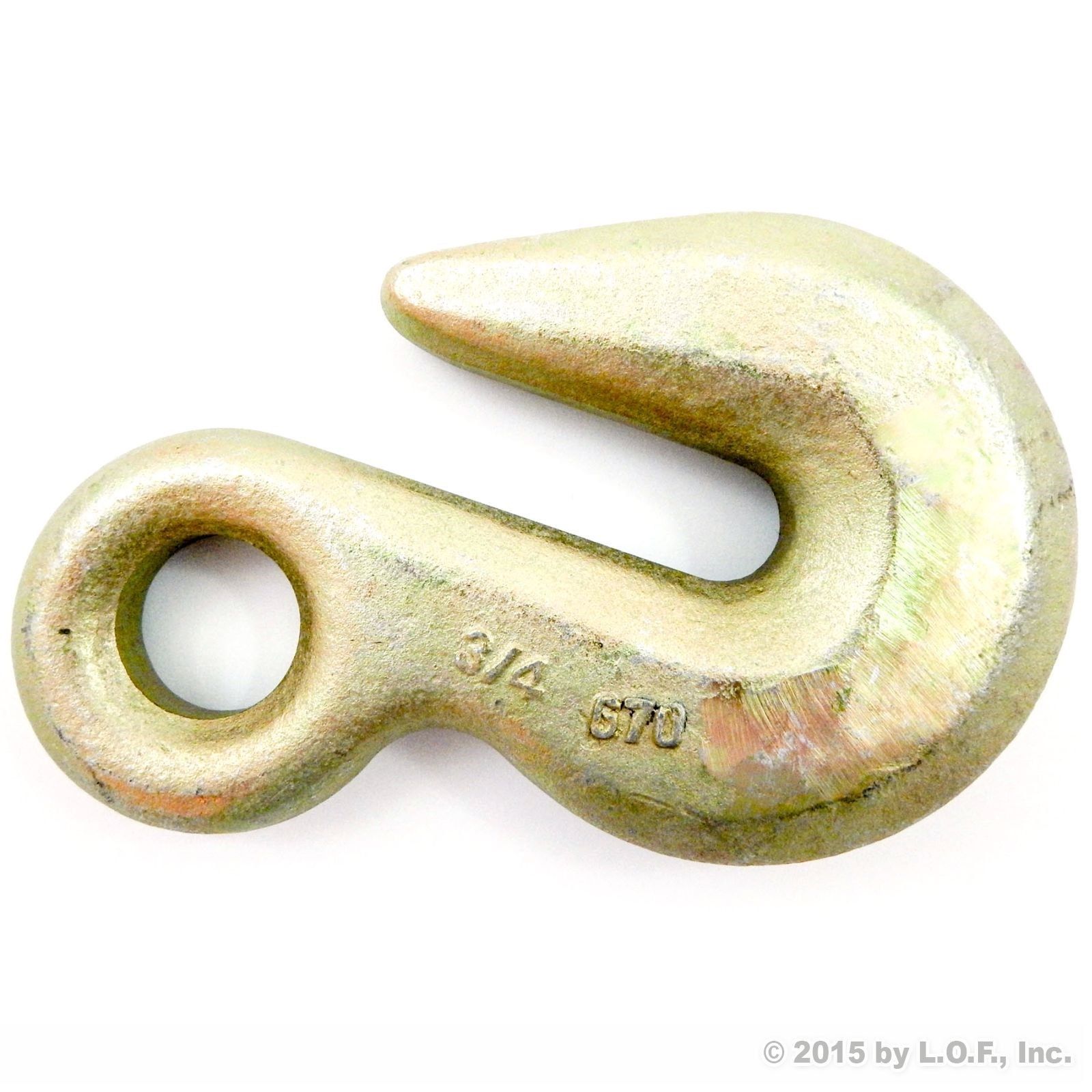 Red Hound Auto Forged Alloy 3/4 Inches Eye Grab Hook Tow - Grade 70