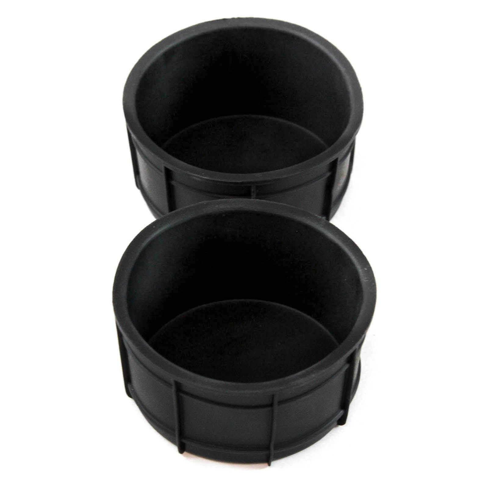 Red Hound Auto 2 Front Center Console Cup Holder Inserts 2016-2018 Compatible with Nissan Armada Rubber Liner