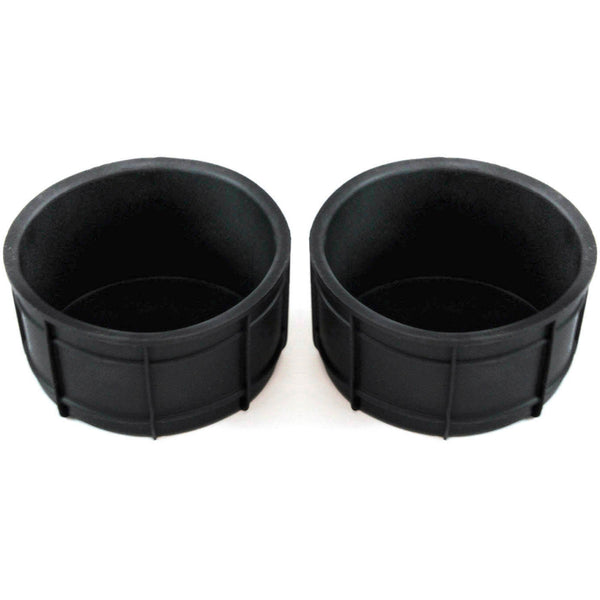 Red Hound Auto 2 Front Center Console Cup Holder Inserts 2016-2018 Compatible with Nissan Armada Rubber Liner