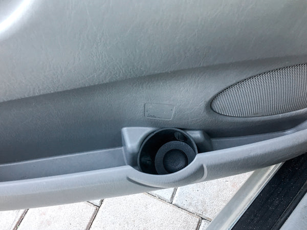 Red Hound Auto Front Door Cup Holder Insert 2003-2009 Compatible with Toyota Sienna Driver or Passenger Liner