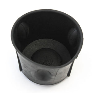 Center Console Rear Cup Holder Insert 2010-2017 Compatible with Hyundai Accent Liner Black Replacement