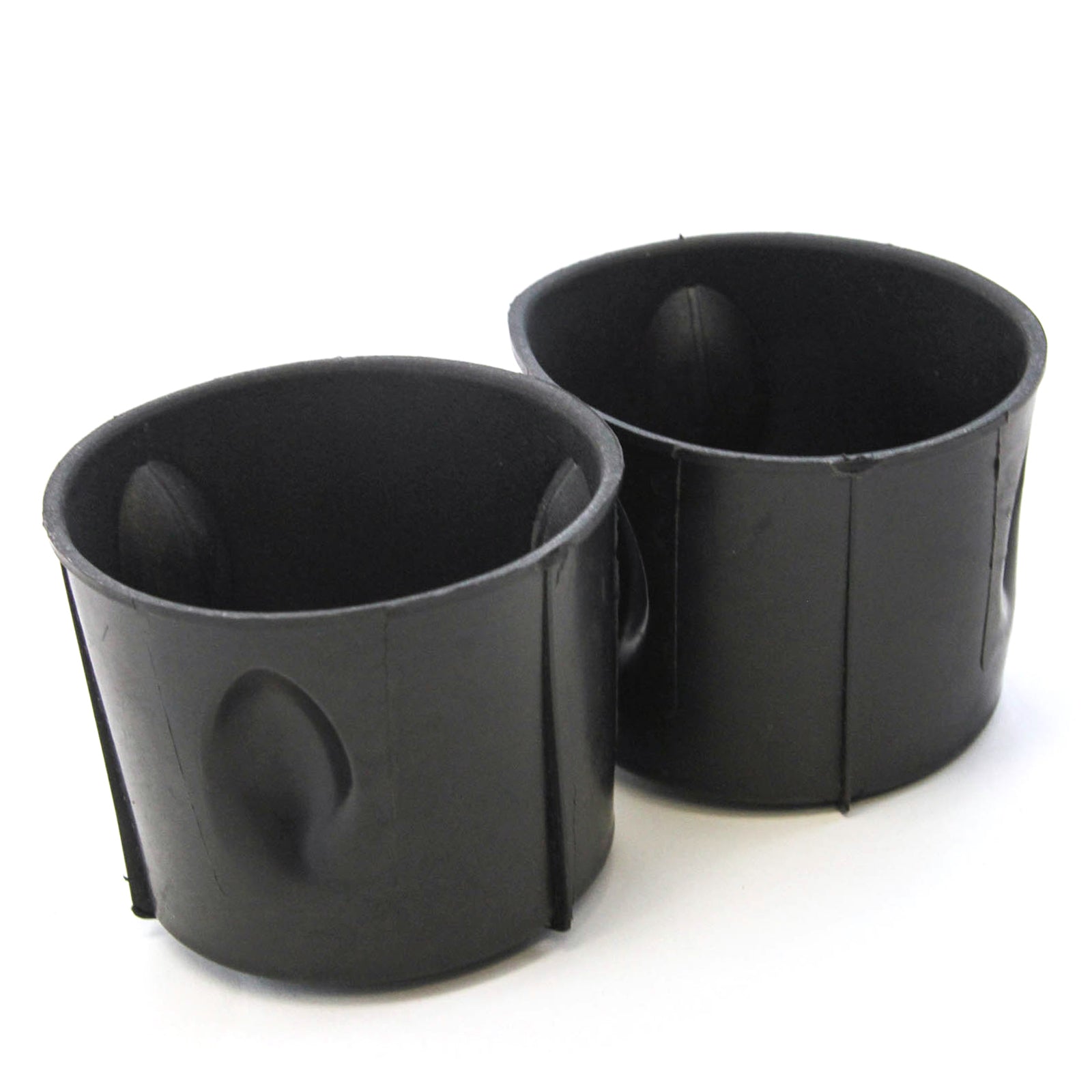 Red Hound Auto 2 Center Console Front Cup Holder Inserts 2003-2017 Compatible with Chevy Express Liner Black Replacement