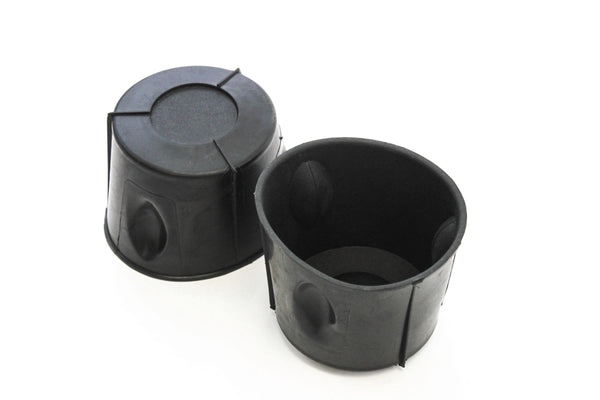 Red Hound Auto 2 Center Console Front Cup Holder Inserts 2003-2017 Compatible with Chevy Express Liner Black Replacement