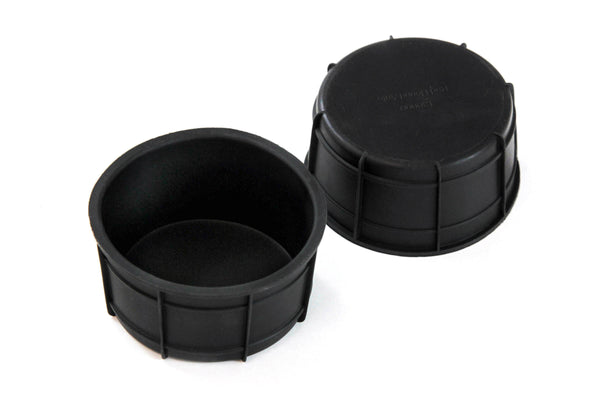 Red Hound Auto 2 Front Seat Floor Cup Holder Inserts 2001-2006 Compatible with GMC Sierra Liners Crew Cab Replacement