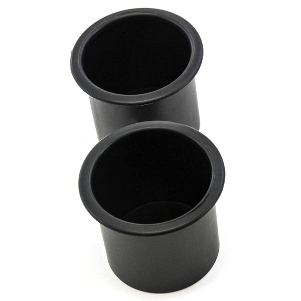 Red Hound Auto Rear Seat Center Cup Holder Inserts 2010-2015 Compatible with Kia Optima Liners Black Replacement