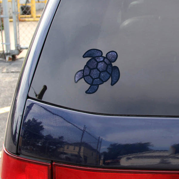 Red Hound Auto Sea Turtle Space Sticker Decal Wall Tumbler Cup Window Car Truck Laptop 4 Inches