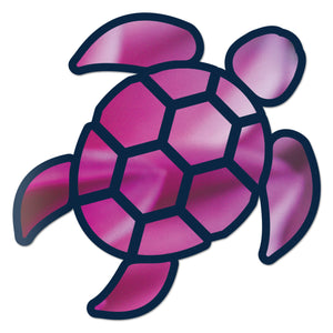 Red Hound Auto Sea Turtle Pink Purple Sticker Decal Wall Tumbler Cup Window Car Truck Laptop 4 Inches