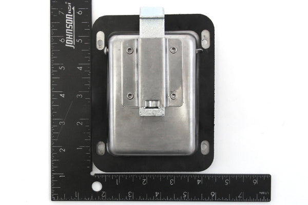 Red Hound Auto Stainless Door Lock Trailer Toolbox RV Paddle Handle Latch New 5.5 Inches 4.25 Inches Large