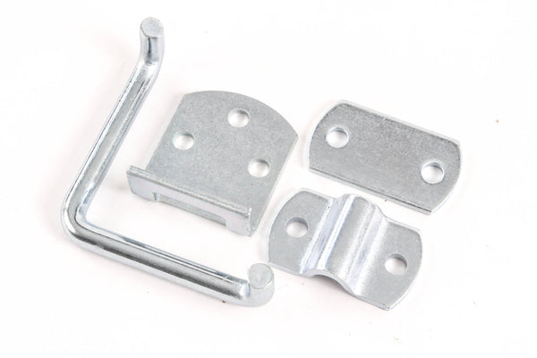 Red Hound Auto Qty 8 Stake Body Rack Straight Mount Bent Bracket Gate Corner Latch Set Security Set Utility Trailer Wood